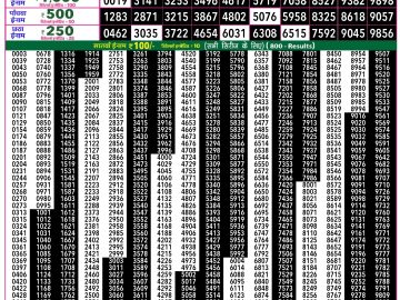 Rajshree 50 Ravi Weekly lottery 07.30PM 18.01.2026
