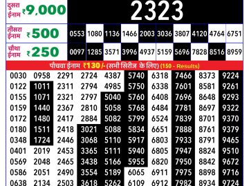 Rajshree Lotus lottery 04:00 PM 22.01.2026