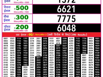 Rajshree Shani lottery 1 PM 17.01.2026