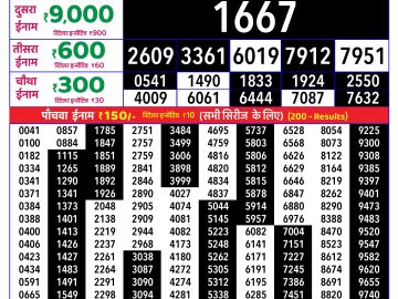 Rajshree Saturday Weekly lottery 08.00PM 23.05.2026
