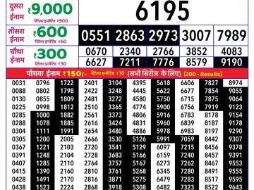 Rajshree Sunflower lottery 04:00 PM 17.05.2026