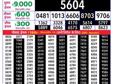 Rajshree Friday Weekly lottery 08.00PM 29.05.2026