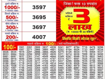 Labh laxmi Lottery Result 4PM 30.05.2026