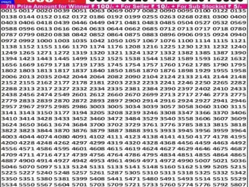 Dear 50 lottery Result 30.05.2026 6:30PM