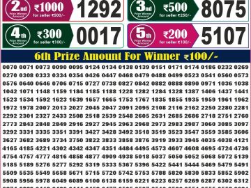 Labh laxmi Lottery Result 4PM 06.06.2026