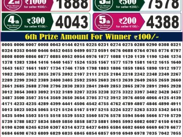 Labh laxmi Lottery Result 4PM 10.06.2026