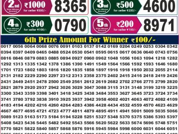 Labh laxmi Lottery Result 4PM 16.06.2026