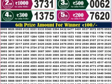 Labh laxmi Lottery Result 4PM 02.07.2026