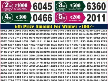 Labh laxmi Lottery Result 4PM 18.07.2026
