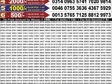 Dear 50 lottery Result 08.08.2026 6:30PM