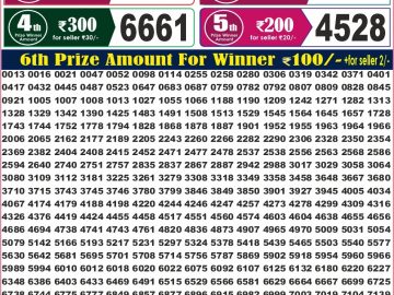 Labh laxmi Lottery Result 4PM 26.08.2026