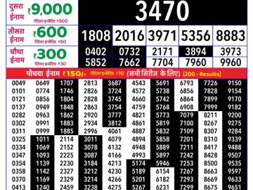 Rajshree Wednesday Weekly lottery 08.00PM 26.08.2026