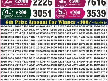 Labh laxmi Lottery Result 4PM 28.08.2026