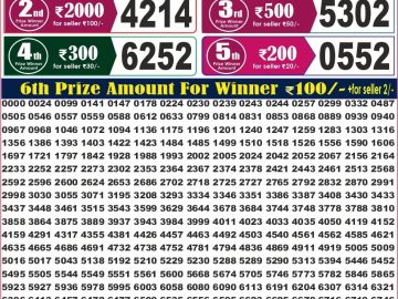 Labh laxmi Lottery Result 4PM 24.08.2026