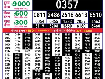 Rajshree Thursday Weekly lottery 08.00PM 24.09.2026