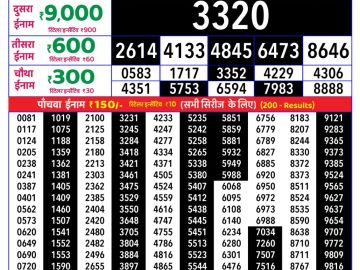Rajshree Wednesday Weekly lottery 08.00PM 02.09.2026