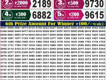 Labh laxmi Lottery Result 4PM 22.09.2026