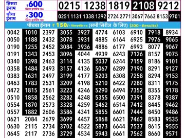 Rajshree Mangal Lottery 02:25 PM 13.10.2026