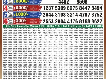 Dear 50 lottery Result 03.10.2026 6:30PM